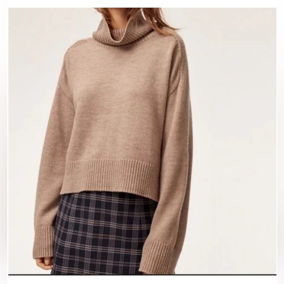 Babaton Aritzia Titus Turtleneck Sweater Sz S - Picture 1 of 7